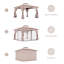 Pavillon de jardin en acier-130854331-130854336