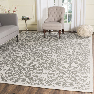 Charing Cross Cedar Brook Hand Loomed Jute Ikat Rug