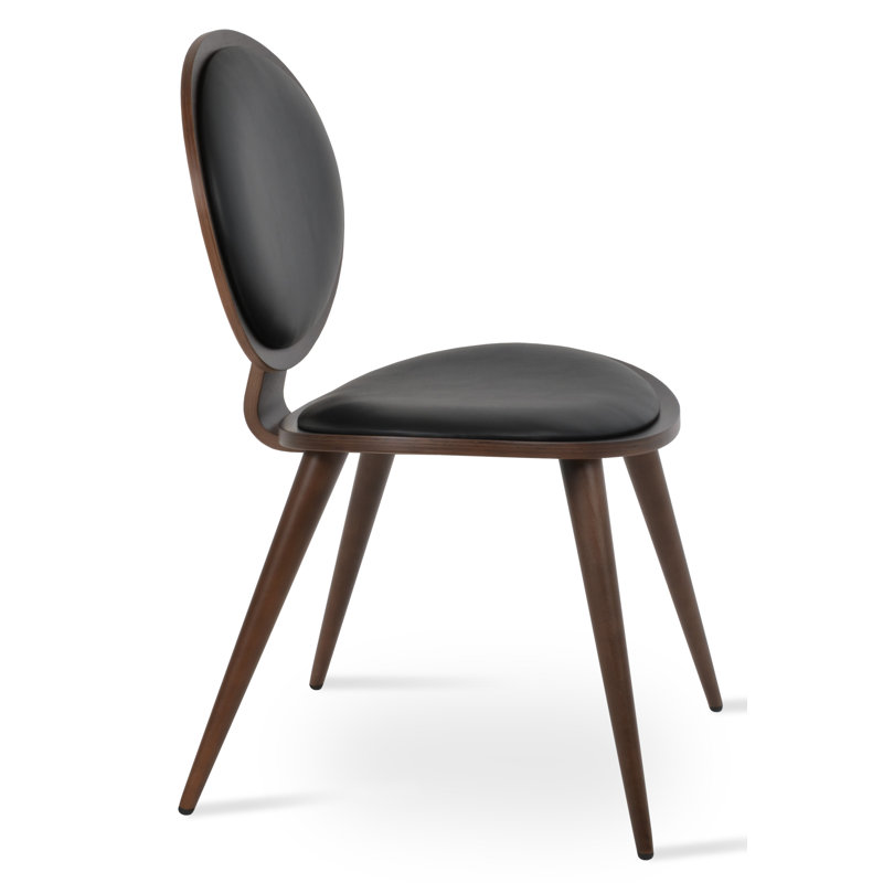 Chaise d'appoint Tokyo, Noir, noir, noir, noir