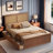 Hinze Platform Storage Bed with Rattan Headboard