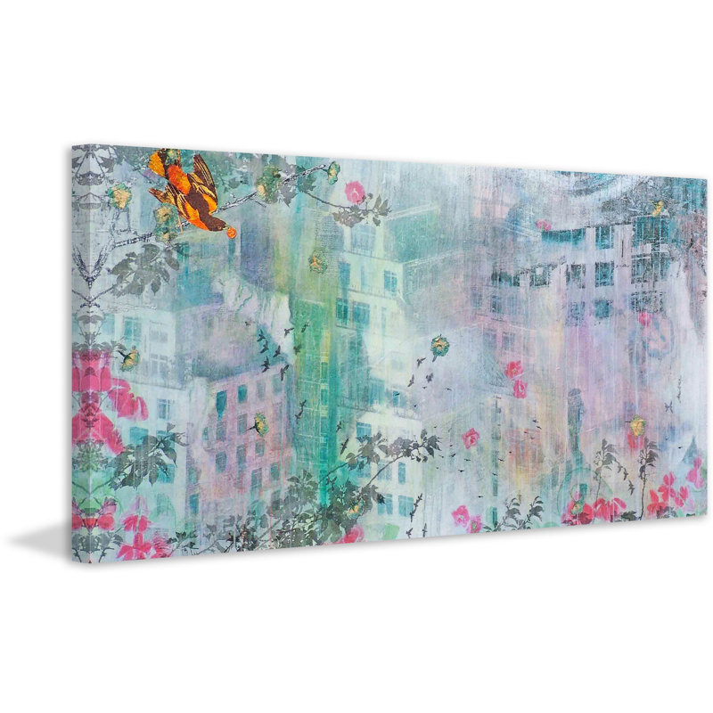 Centime Ritual by Tracy Silva Barbosa - Wrapped Canvas Painting, 59 cm H x 114 cm W x 4 cm D