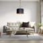 Ishmael 1 - Light Drum Pendant-1447132297-1447132404
