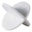 Sculpture contemporaine contemporaine décorative - figurine moderne et statue minimaliste pour le salon - 8 po, blanc-1830825001