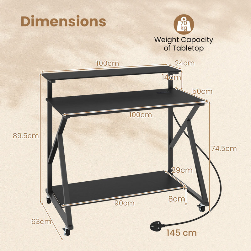 MDF Computer Desk