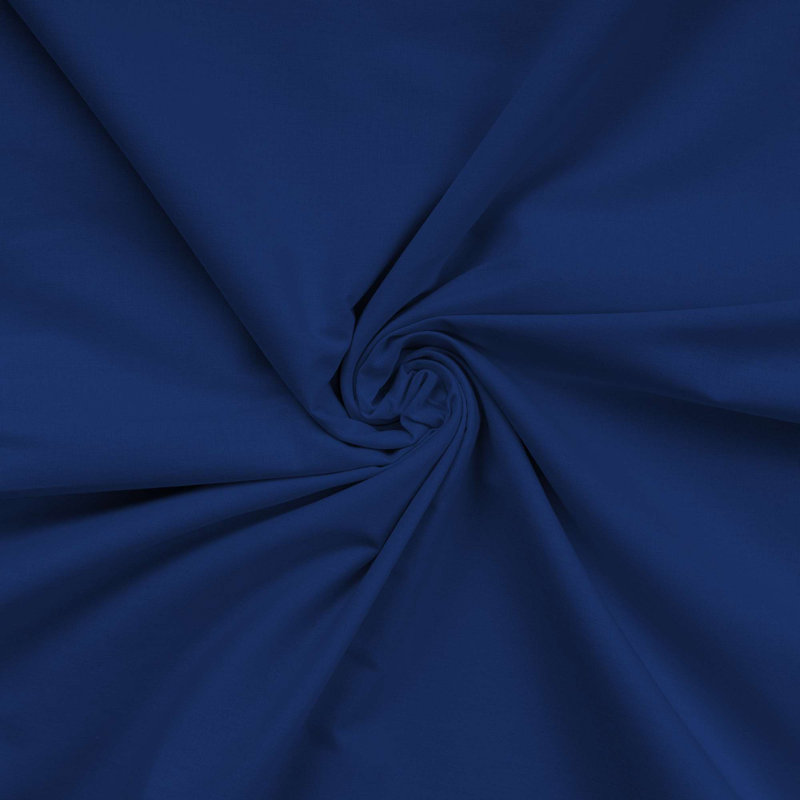 Ensemble de taies d'oreiller en satin Oxford (2 pièces), Bleu marine