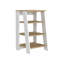 Armoire à linge Clair, deux tablettes intérieures, deux tablettes ouvertes, une porte