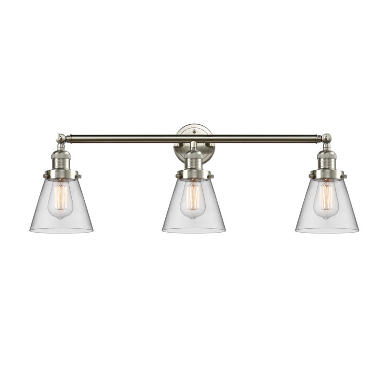 Blankenship 3 - Light Dimmable Vanity Light, Polished Chrome, Seedy, 3W LED Bulb