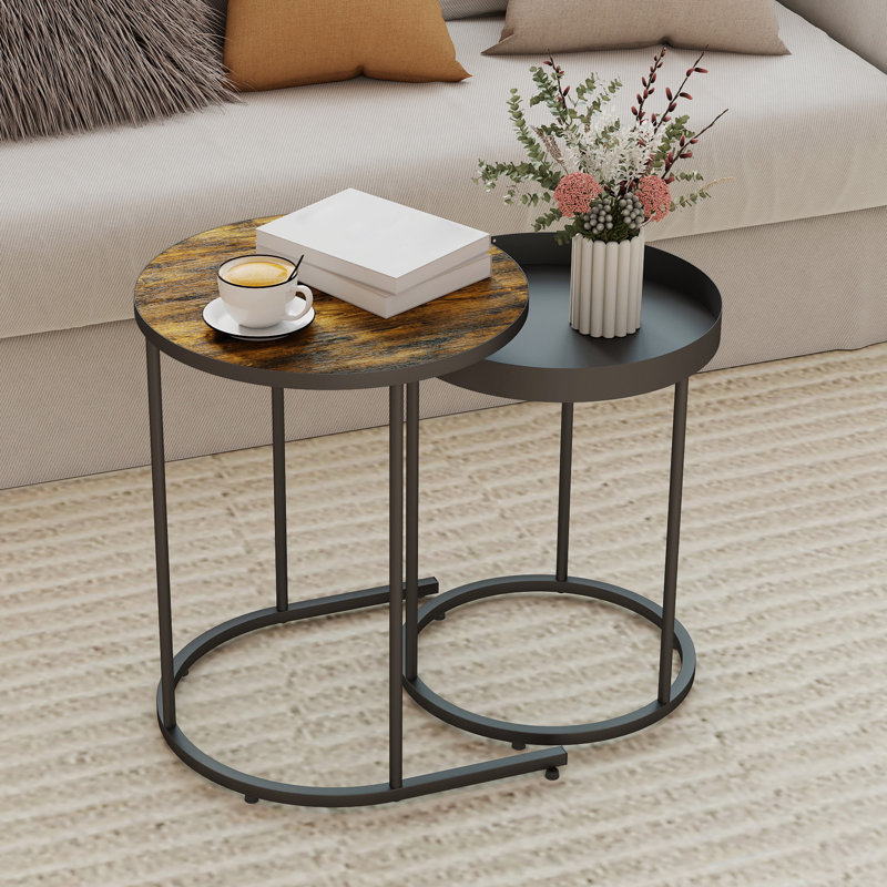 Nesting Tables, Rustic Brown