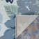 Dimmick Floral Grey Flatwoven Indoor Outdoor Area Rug