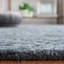 Tapis oriental gris foncé en laine et coton touffeté à la main Anothony-1184775808