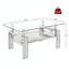 Table basse moderne moderne avec plateau en verre trempé et panneau de fibres à densité moyenne, parfaite pour les salons contemporains-1838681419-1838681421