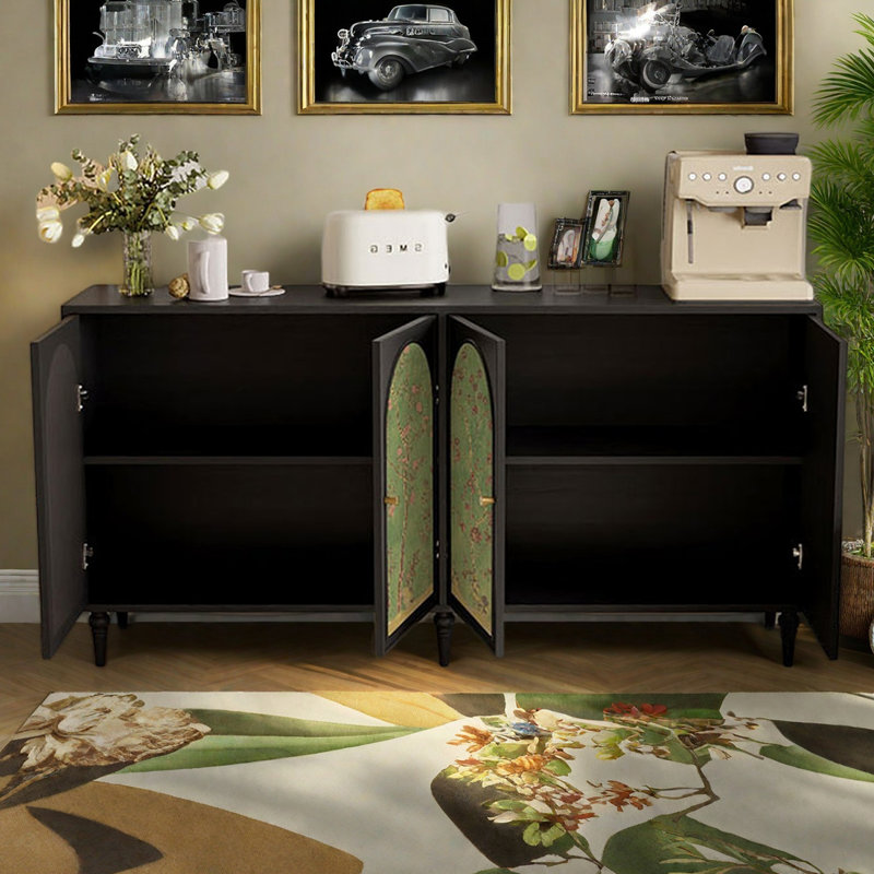 Buffet multifonctionnel Living Art, Noir