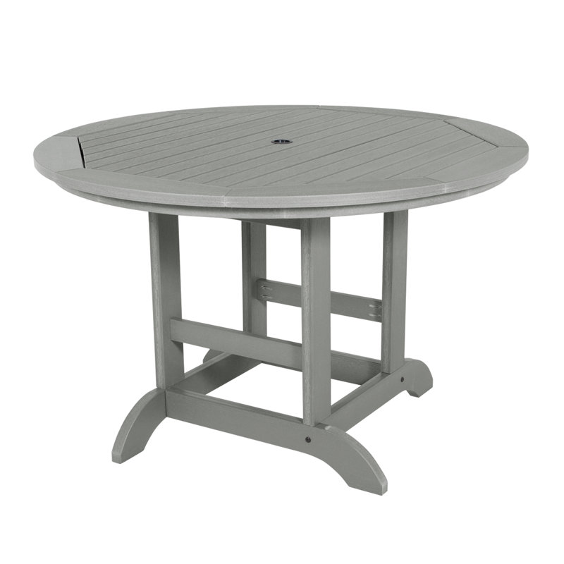 Table de salle à manger Tillmanns, Teck côtier, H 30 po x L 48 po x l 48 po