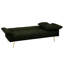 Lit convertible, texture velours, structure en bois brun, convient aux petits espaces - pliables, 2 sièges, coussins mi-doux, pour les salons-1849333105-1849333107