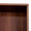 Bibliothèque avec tiroirs, hauteur 70,87 po, 4 tablettes, moderne