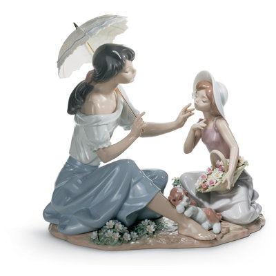 As Pretty as a Flower Mother Figurine