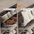 6-Door Flip-Up Shoe Cabinet with Adjustable Shelf, Grey Wood Entryway Storage Organizer for Hallway and Living Room-2038382257