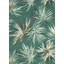 Aucuba Floral Metallic Wallpaper Roll-55619924