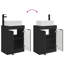 Single Bathroom Vanity with Ceramic Basin-552806767