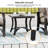 Bonts Square Metal Outdoor Side Table , 24'' in. W 24'' in. D