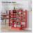 Freestanding Kitchen Pantry Storage Cabinet With 12 Door Shelves, Double Doors, And Adjustable Shelving For Enhanced Organization-2068287853