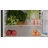 Frigidaire 7.5 cu. ft. Fridge Freezer Combo, Apartment Size Upright Refrigerator, Platinum