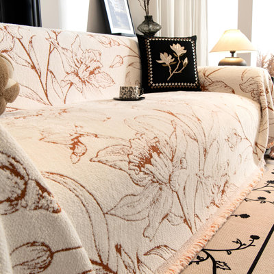 Housse pour canapé toutes saisons de style chinois universel toutes saisons, luxe léger