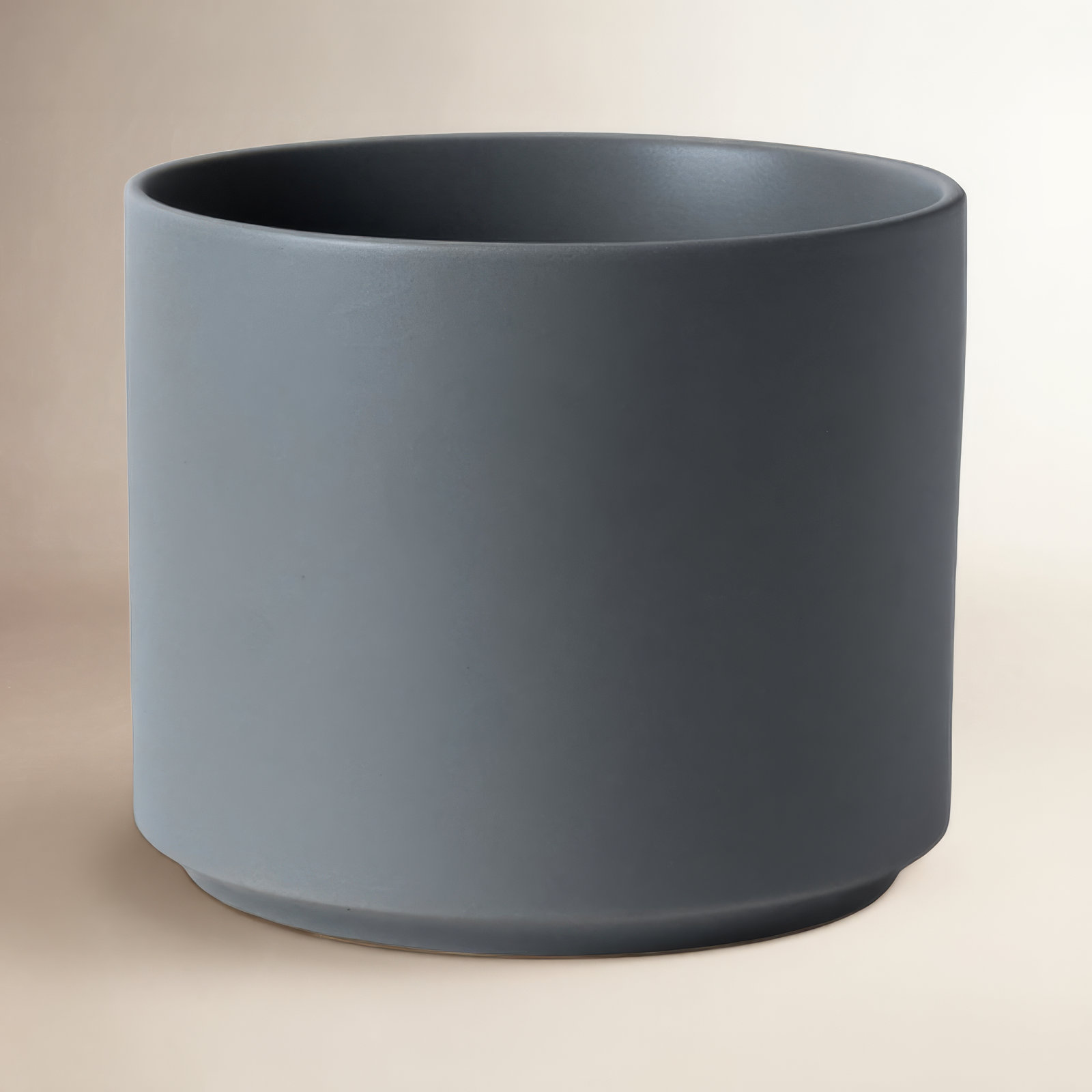 Ceramic Pot Planter, Gray