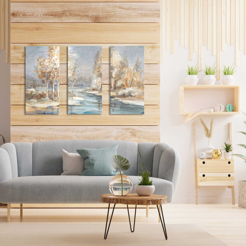 " Flowing River " 3 - Pieces