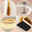 Miroir de maquillage lumineux à DEL avec grossissement 10X - Miroir de salle de bain à écran tactile à intensité variable avec éclairage tricolore, luminosité réglable, pivotant et inclinable pour la chambre à coucher ou le bureau de la coiffeuse