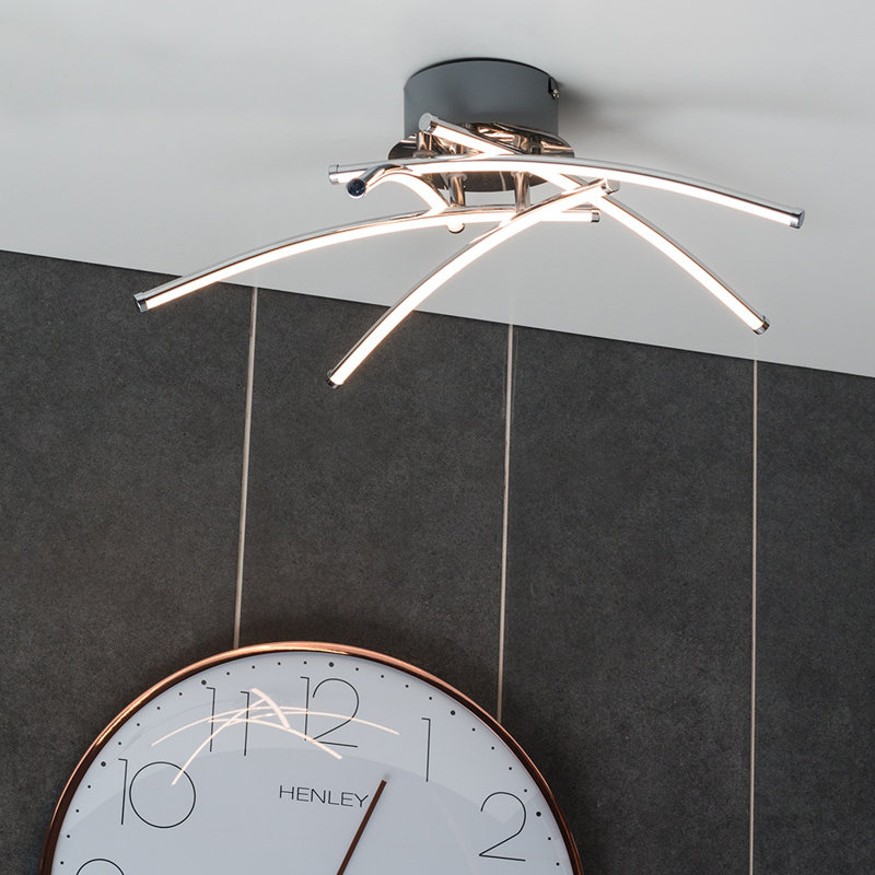Irvington LED Semi Flush Mount