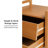 Maesie 2-Drawer Solid Wood Nightstands-98921961