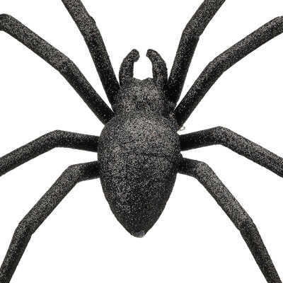 Araignée scintillante en plastique 8 po