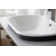 Iron Plains Capsule Vessel/Drop-In/Under-Mount Bathroom Sink with Iron Gate Painted Underside