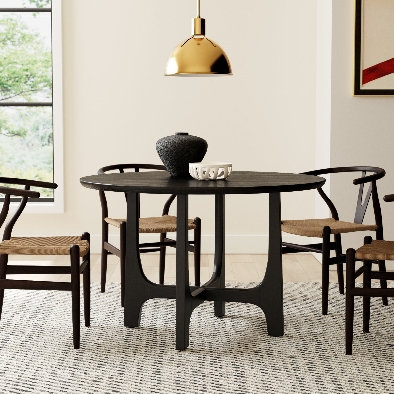 47.5'' Round Dining Table