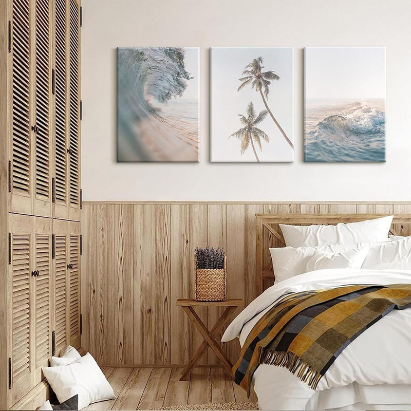 3 Piece Wrapped Canvas Print, 40 cm H x 30 cm W