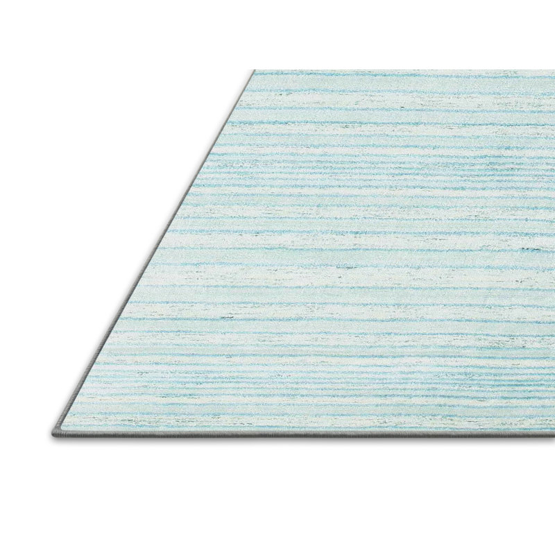 Tapis bleu Palmateer, Rectangle 8 pi x 10 pi