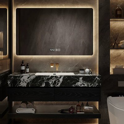Light luxury simple Bathroom cabinet
