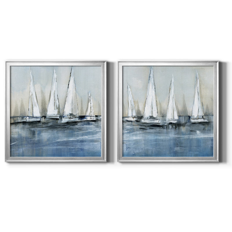 «Waiting For The Sun» - impression, H 17,5 po x l 35 po x P 1,5 po, Argent