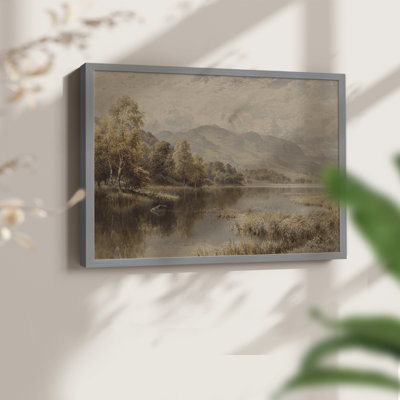 Paysages rétro-DCxxxxi - reproduction encadrée - réversible