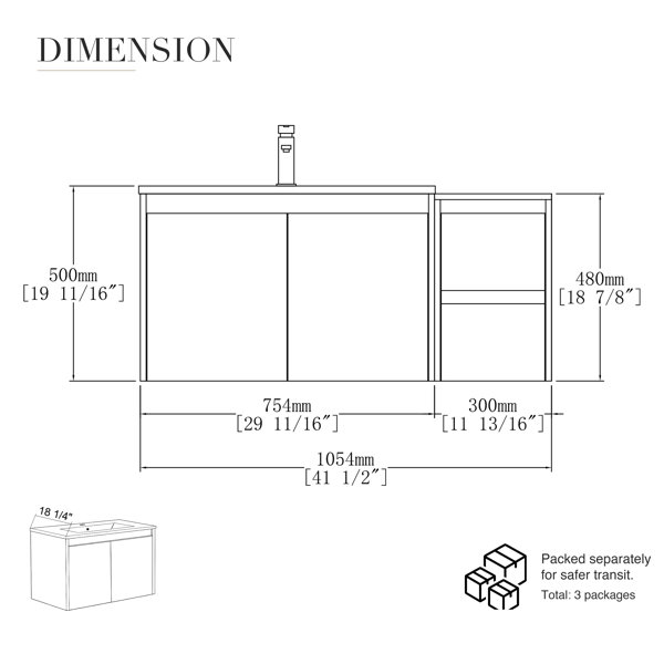 Dimensions du produit