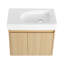 Rangement de salle de bain, meuble-lavabo simple avec lavabo, lavabo mural flottant pour salle de bain-106834820