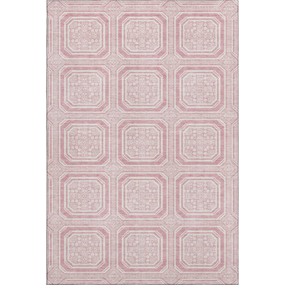 Premium Machine Washable Elize AMF1451 Geometric Rug