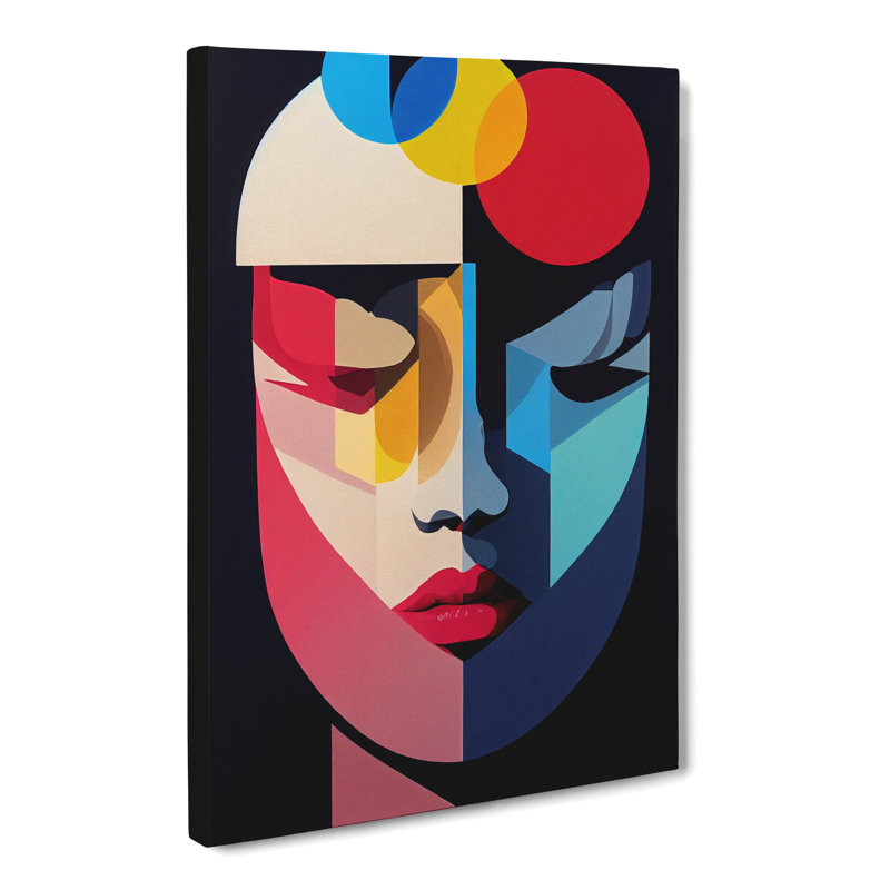 Radegunda Surrealistic Woman - Wrapped Canvas Print, 76cm H x 50cm W