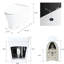 Compact Dual Flush Toilet With Self-Cleaning Wand, Foot Sensor Flush, White Night , Knob Control, Cold Water Wash, Strong Soft Close, , Immaculate Smart 1/1.28 ,