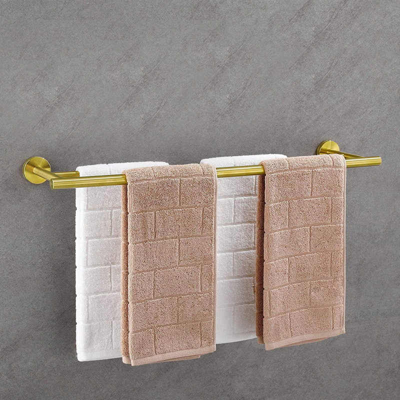 Porte-serviettes, Or brossé