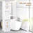 Kleankin Slim Bathroom Storage Cabinet