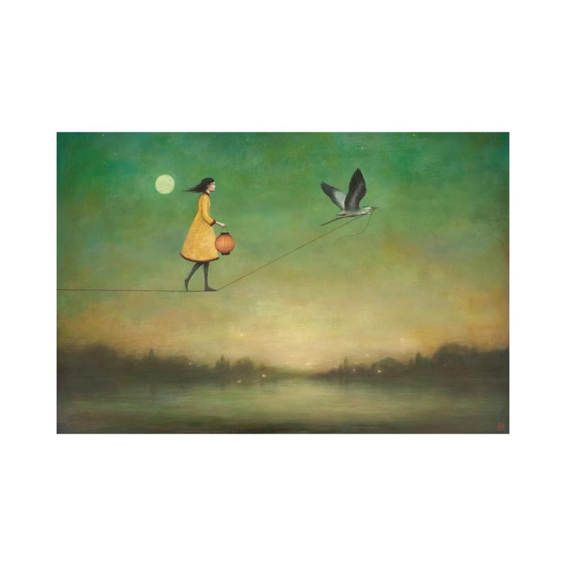 Blue Moon Expedition by Duy Huynh - Print on Canvas, 20.32 cm H x 30.48 cm W, No Frame