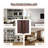6' Tall Wicker Weave 4 Panel Room Divider Privacy Screen - Brown-119456648-119456652