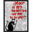 «Banksy out of Bed Rat» - impression de cadre photo simple-98266863-98266862